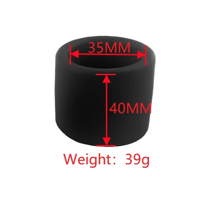 Male Silicone penis lock cock Ring bondage Erection Delay Ejaculation Reusable Enlargement ball Luminous stretcher Sex Toy Men — image 9
