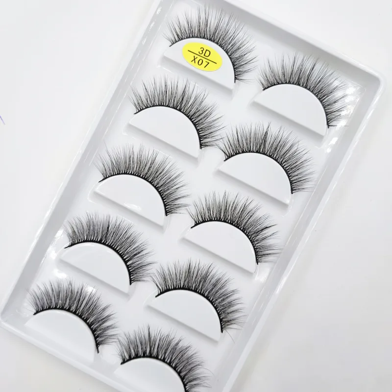 30 Style 5 Pairs Natural Eye Lashes Mink Lashes Handmade Fluffy Lashes 3D False Eyelashes Makeup Faux Cils Maquiagem Cilios — image 30