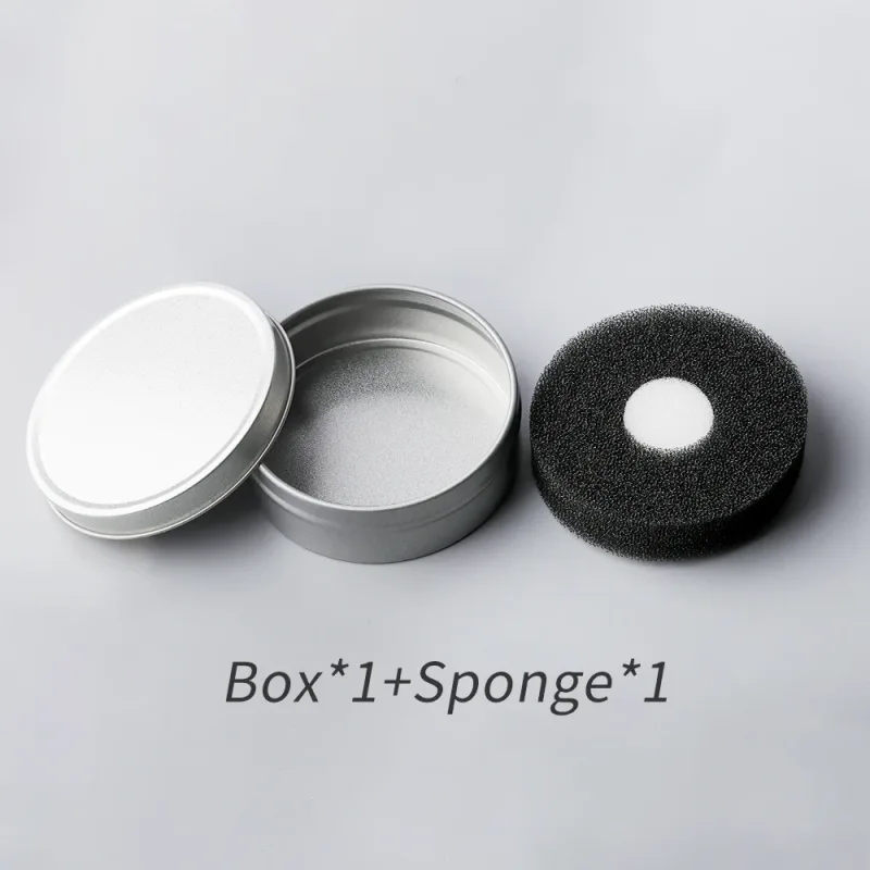 OVW Makeup Brush Dry Cleaner Box Double Use Eye Shadow Brushes Color Remover Sponge Brush Washing Scrubber Clean Kit
