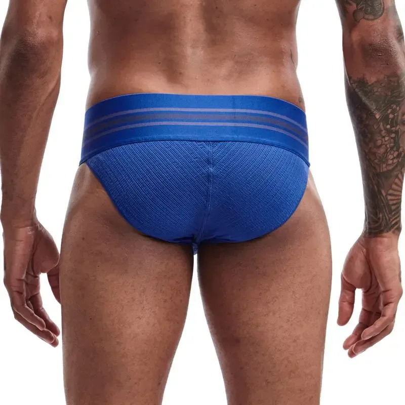 JOCKMAILcuecas De Algodao Masculina Super Wide Waist, Tide High Fork Briefs, High Elasticity Fitness Breathable Men Underground — image 26