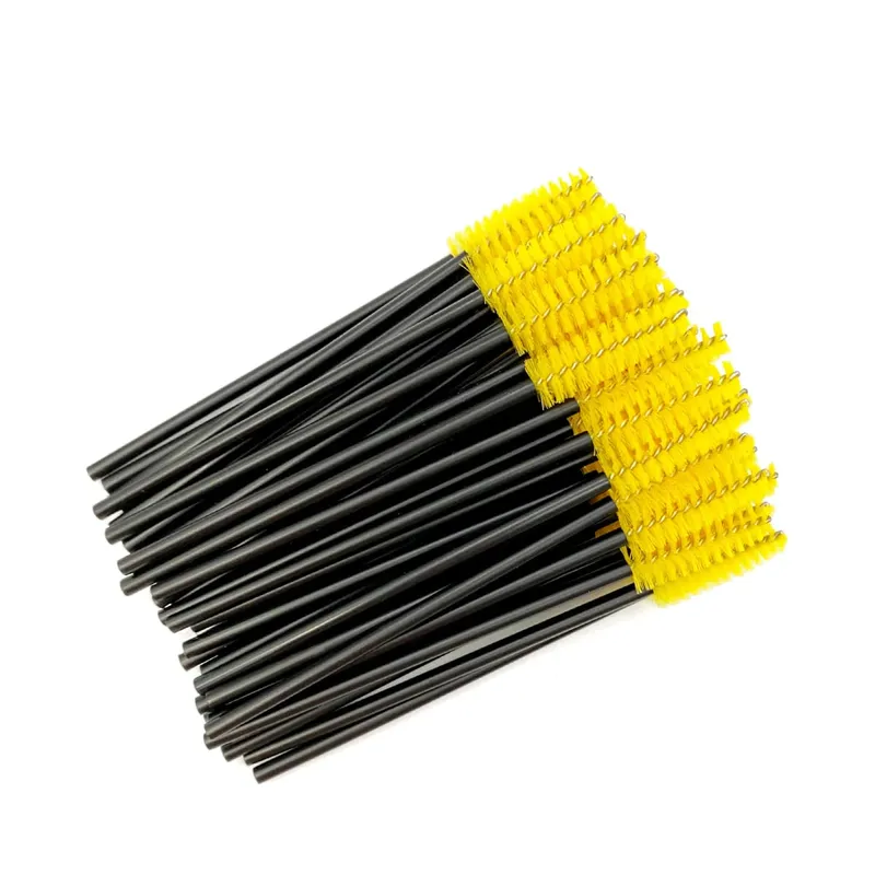 Brosses à cils jetables, manche en diamant en cristal, brosse à cils, baguettes de Mascara à sourcils, fournitures d'extension de cils, outils de maquillage — image 23