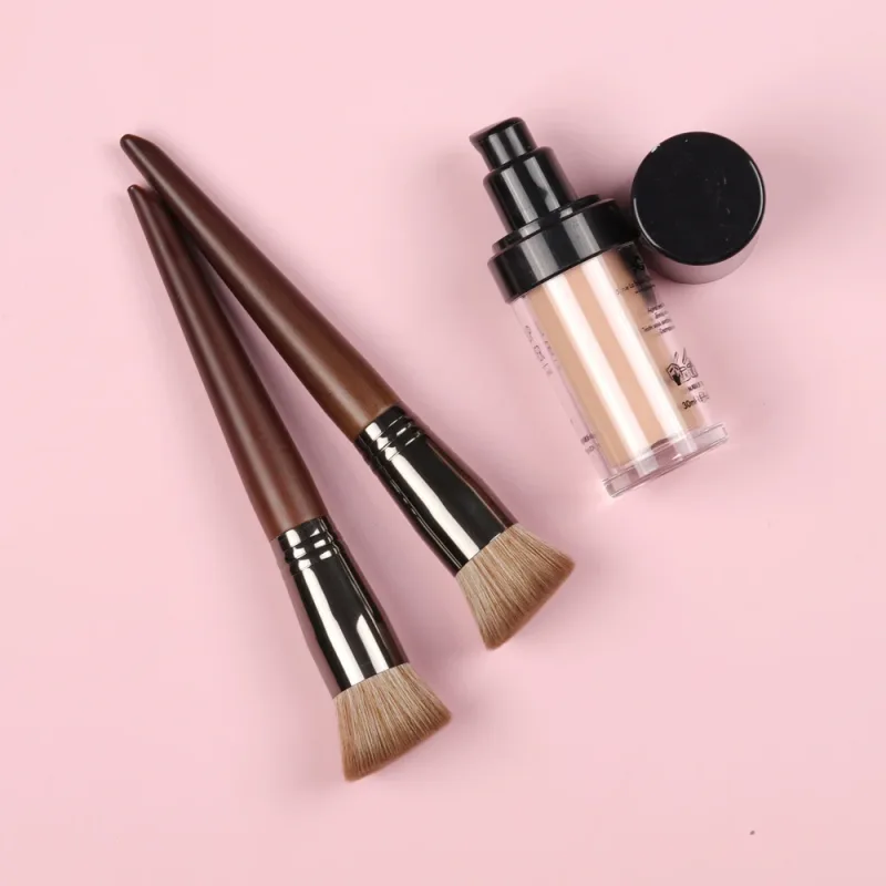 OVW NEW Foundation Brush Series Soft Duo Använd Powder Liquid Brushes Concealer Blusher Cream Brushes Mask Brush 1st — image 6