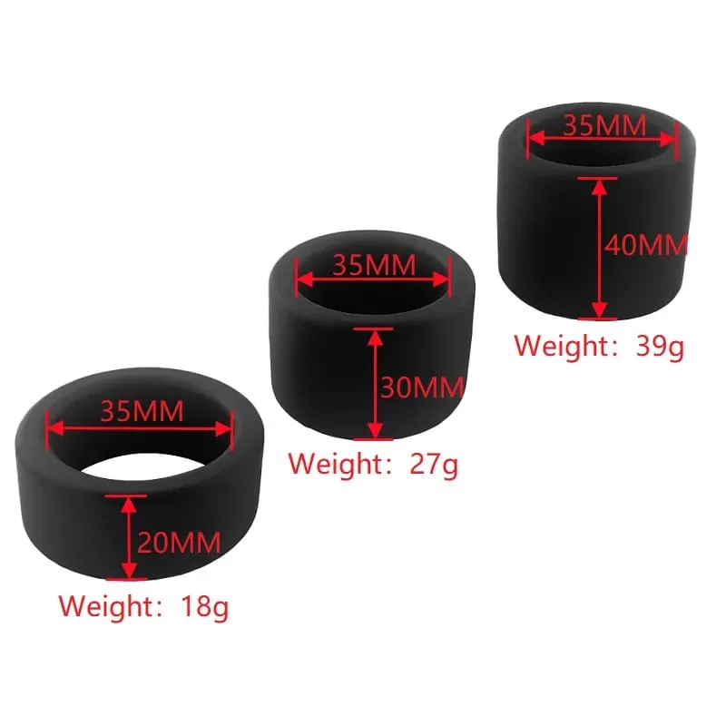 Male Silicone penis lock cock Ring bondage Erection Delay Ejaculation Reusable Enlargement ball Luminous stretcher Sex Toy Men — image 6