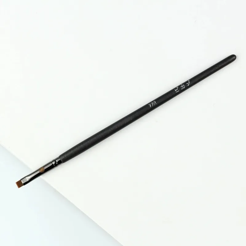 1pc Precision Eyeliner Beveled Concealer Makeup brushes tapered Eyelid Make up brush Flat liner liquid eyebrow 406 712 722 — image 10