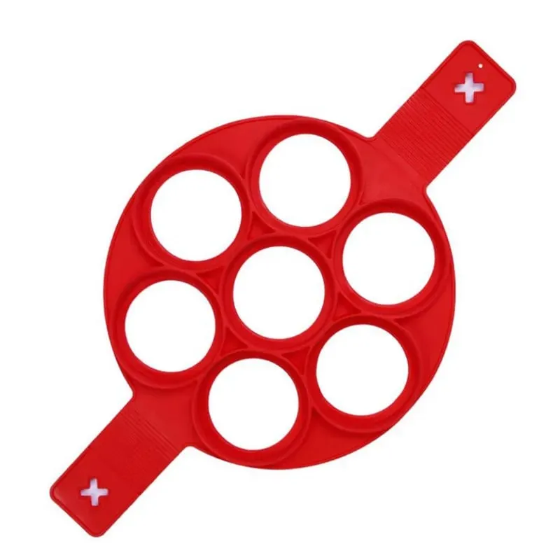 Pancake Egg Ring Maker Nonstick Cooking Tool Round Heart Pancake Maker Egg Cooker Pan Flip Eggs Mold Kitchen Baking Accessories — image 15