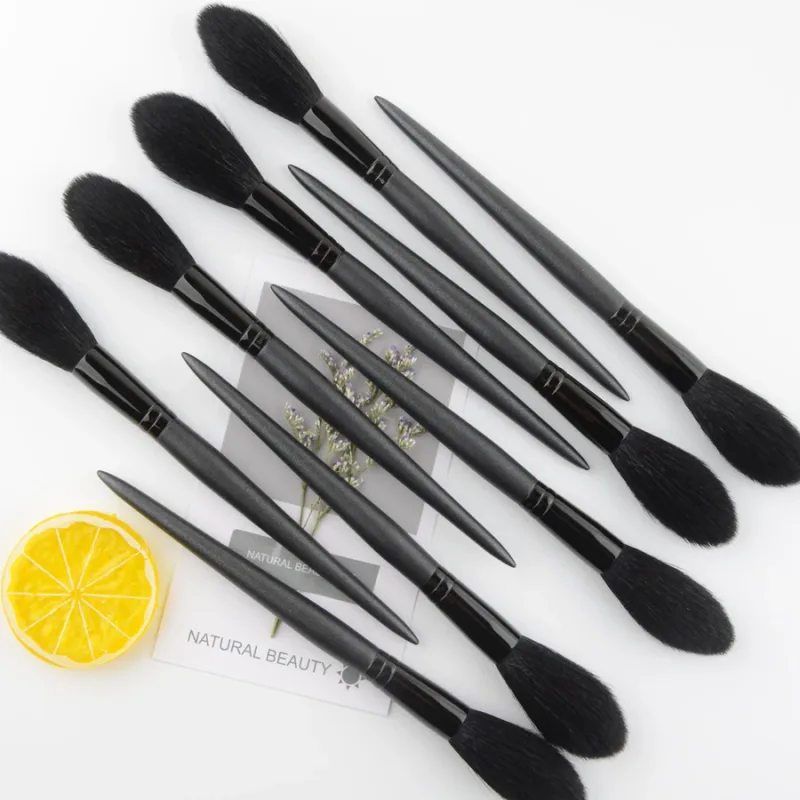Chichodo 1pc Highlight blusher blushing makeup brush Professional Make up brushes Buffing High quality goat hair — image 2