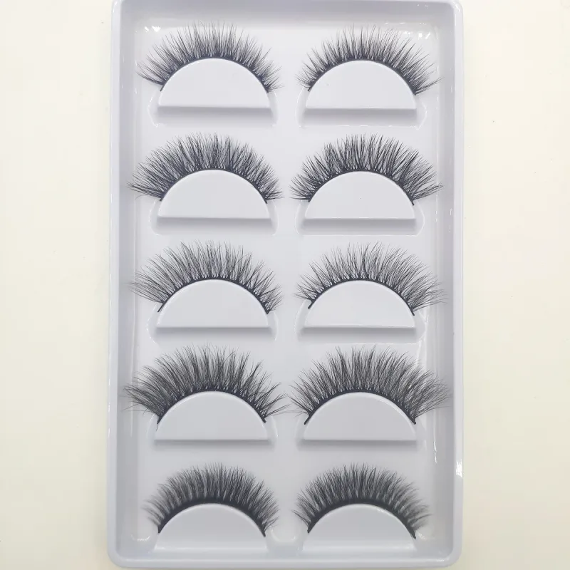 38 Style 5 Pairs Eyelash Natural 3D Mink False Eyelashes Makeup Fake Eye Lashes Faux Cils Make Up Beauty Tools Wholesale — image 40