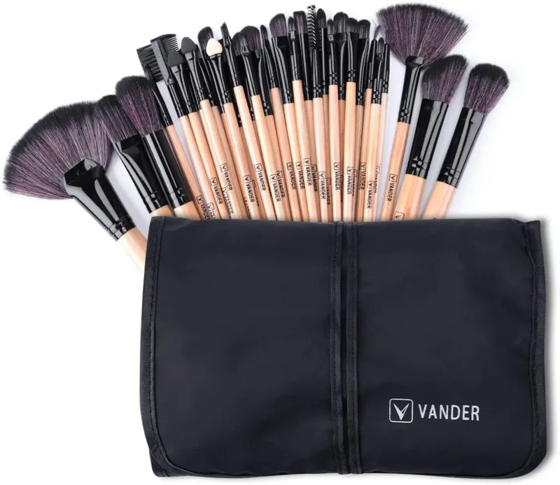 Makeup Brushes Set 32 Pcs Professional Foundation Powder Contour Eyeshadow Blending Make up Brush Multiple Colour
