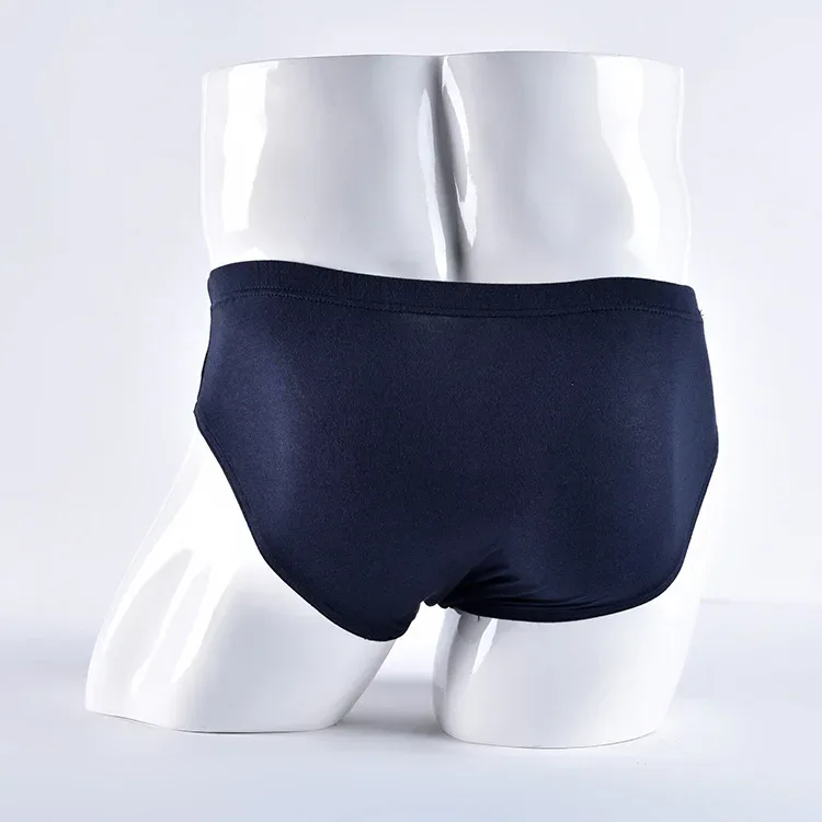 4pcs/Lot Men's Underwear Male Solid Briefs Underpants for Men Brief Cotton Panties Mens Bikini Pant Men Sexy Plus L-5XL — image 3