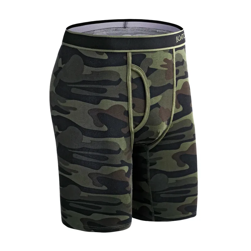 Long Boxer For Men Underwear High Quality Cotton Men's Panties Man Underpants Boxershorts Shorts Sexy