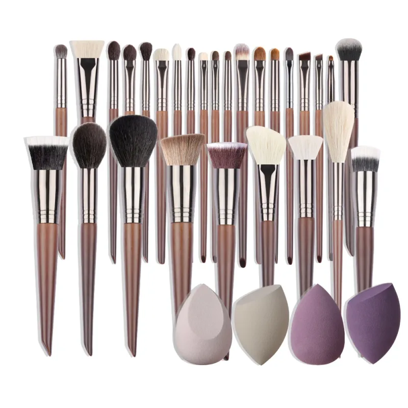 OVW Makeup Brushes Set Beauty Puff Sponge Egg Powder Kabuki Blush Concealer Eye Shadow Makeup Brush Kit — image 12