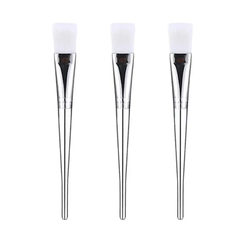 3/4Pcs Makeup Tools DIY Face Mask Brush Set Soft Applicator Brushes Includes Soft Fan Facial Brushes Acid Applicator Brush — image 8
