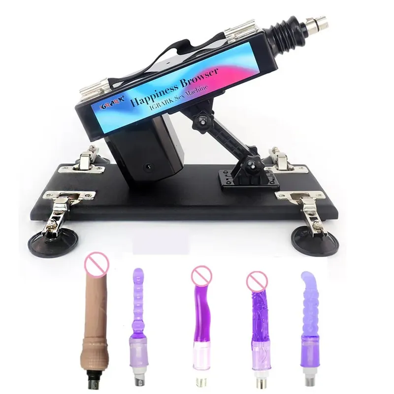 Strong Motor Automatic Vibartor Sex Machine with Dildo Attachments Adjustable Gun Love Machine Sex Toys for Man Women Adult Game — image 27