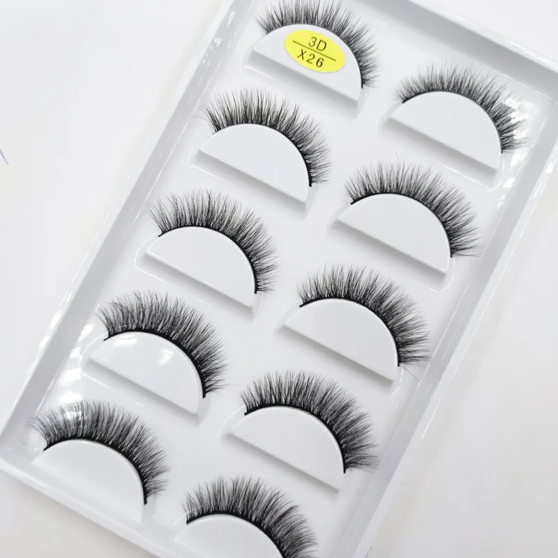 30 Style 5 Pairs Natural Eye Lashes Mink Lashes Handmade Fluffy Lashes 3D False Eyelashes Makeup Faux Cils Maquiagem Cilios — image 33