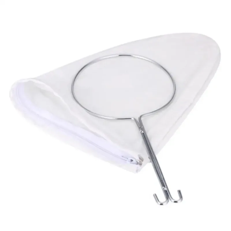 Reusable Fabric Mesh Filter Nut Milk Bag Colander Strainer for Soybean Juice Herb Tea Cold Brew Drip Coffee Filter Kitchen Tool — image 2