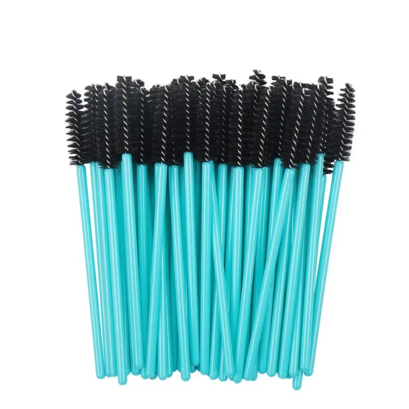 50Pcs Eyelash Brushes Makeup Brushes Disposable Mascara Wands Applicator Multicolors Eye Lashes Cosmetic Brush Makeup Tools