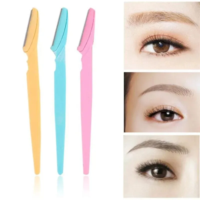 3 pcs/1PC Eyebrow Trimmer Face Eyebrow Hair Shaver Remover Blade Razor Epilator Eyebrow Shaping Makeup Beauty Tools For Women — image 6