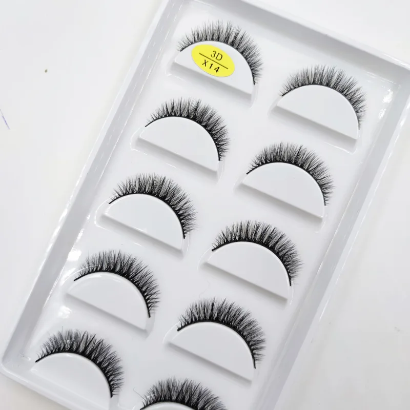 30 Style 5 Pairs Natural Eye Lashes Mink Lashes Handmade Fluffy Lashes 3D False Eyelashes Makeup Faux Cils Maquiagem Cilios — image 12
