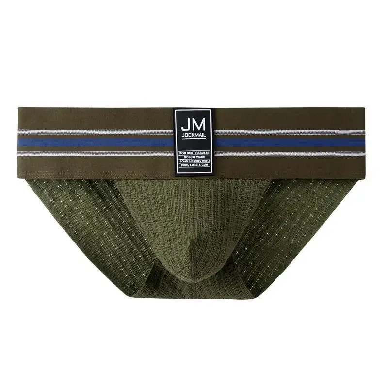 JOCKMAILcuecas De Algodao Masculina Super Wide Waist, Tide High Fork Briefs, High Elasticity Fitness Breathable Men Underground — image 33