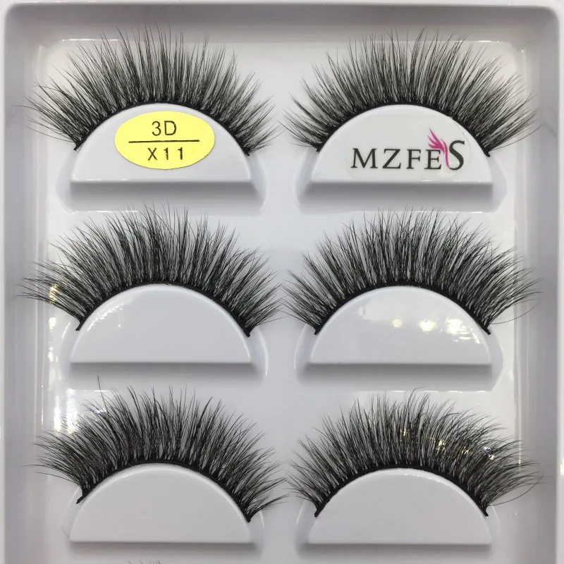 38 Style 5 Pairs Eyelash Natural 3D Mink False Eyelashes Makeup Fake Eye Lashes Faux Cils Make Up Beauty Tools Wholesale — image 36