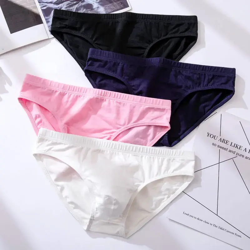 Men's Underwear Male Sexy Solid Briefs Underpants for Men Brief Cotton Adult Panties Mens Bikini Pant Men Sexy Slip Hombre 1805 — image 9