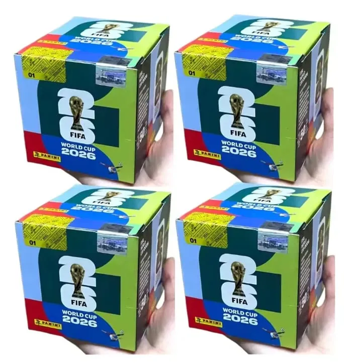 2026 FIFA World Cup Panini Samlerklistermærkesæt med matchende album 50 pakker 7 klistermærker hver i alt 350 til sportsfans — image 10