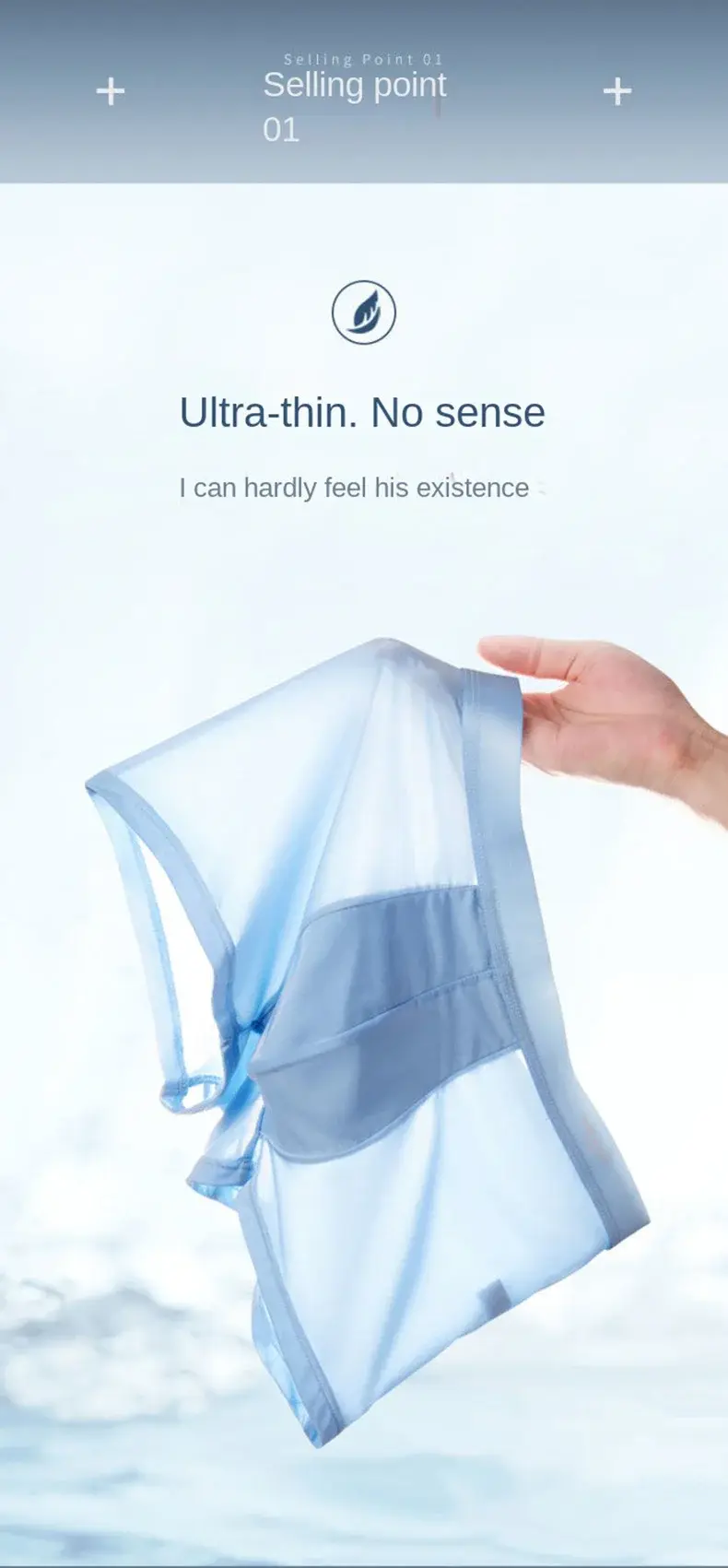4Pcs Men's Underwear Ice Silk Mesh Boxer Shorts Sexy Panties Man Underpants Thin Male U Convex Lingerie Wholesale Lots L-6XL — image 3