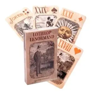 othrop Lenormand Oracle Card Divination A 38 Tarot Entertainment Party Cards Board Game Tarot And A Variety Of Tarot Options — image 1