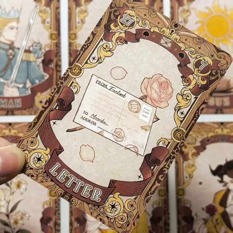 Dek Tarot Lenormand Mimpi Dongeng - Tema Ilustrasi Permainan Meja 44 Kartu untuk Ramalan dan Bercerita — image 5
