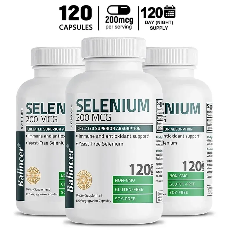 Selenium Supplement - Chelated Amino Acid Complex - High Absorption Antioxidant Enhances Immune Function Thyroid Support — image 10