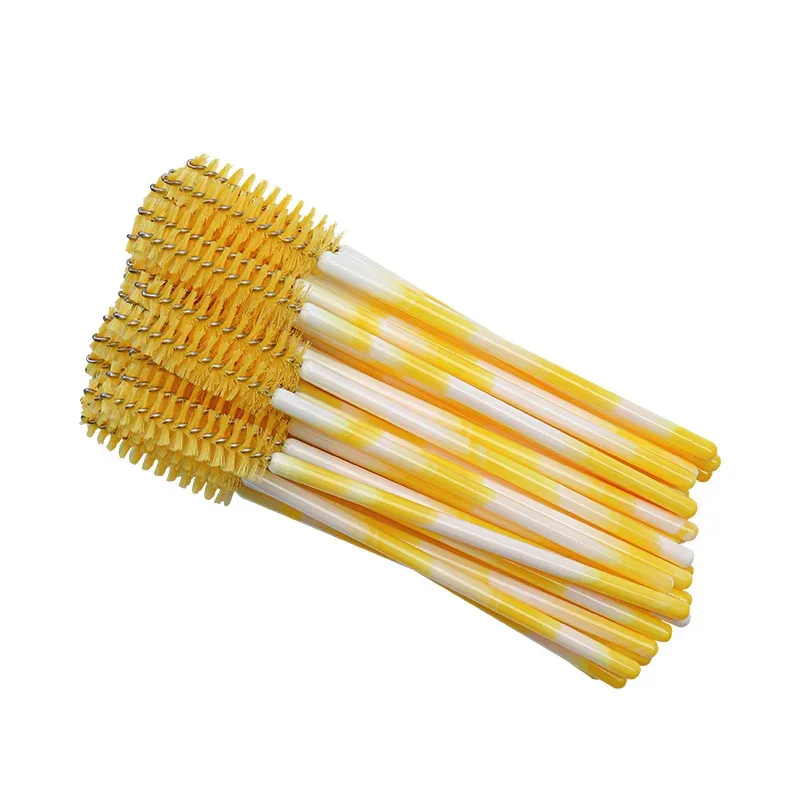 Disposable Eyelash Brushes Eyebrow Brush Mascara Wands Applicator Cosmetic Eyelashes Extension Tools Eyelash Spoolies for Makeup — image 14