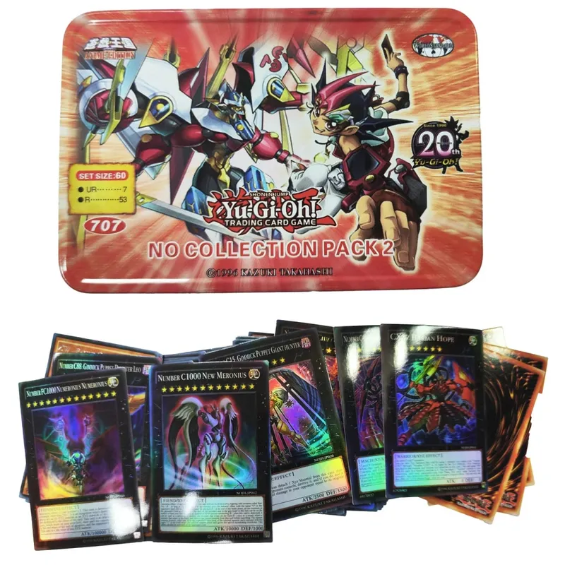 Yu Gi Oh Cards RYO BAKURA PACK Card English Holographic Golden White Dragon Duel Game Collection Card with Tin Box — image 11