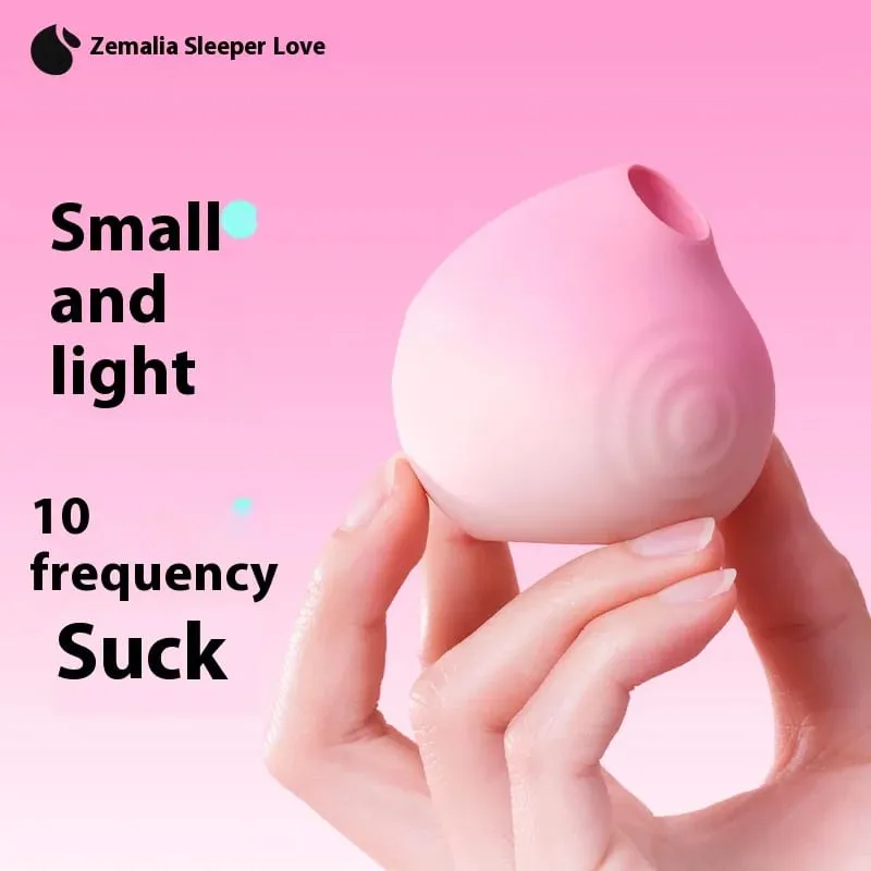 mini peach sucking vibrator female adult products clit orgasm stimulation sucking vibrator portable woman sex toys sex shop — image 2