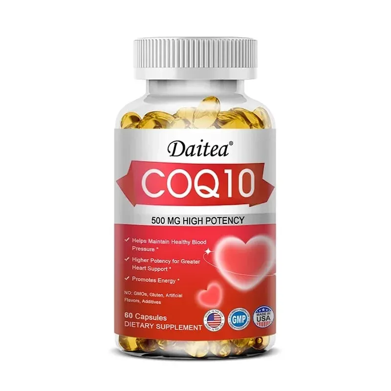 CoQ10 500 mg Softgels - Ultra High Absorption CoQ10 Supplement - Antioxidant Supplement for Vascular and Heart Health — image 8