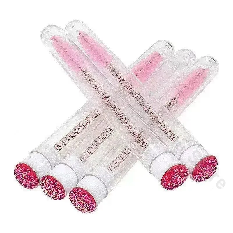 40pcs Empty Lash Shampoo Bottles and Brushes Set Foam Pump Dispenser and Nose Pore Deep Cleaning Brush Eyelash Extension Tube