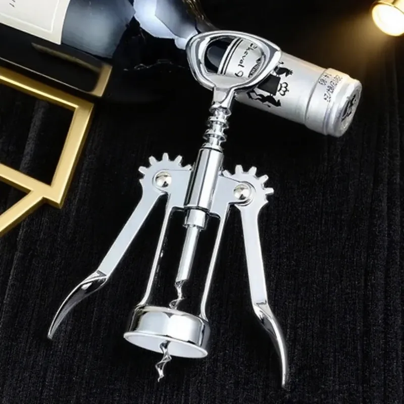 Red Wine Bottle Opener Beer Driver SteelWine Corkscrew Wine Opener Multifunctional Stainless Corkscrew Kitchen Supplies — image 1