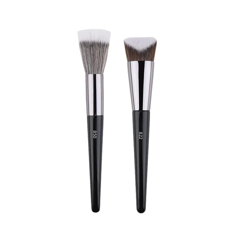 2pcs Foundation Makeup Brushes Liquid Foundation Base Make up Brush Angled Flat sided Detail Face Essential Beauty tools 854 820 — image 15