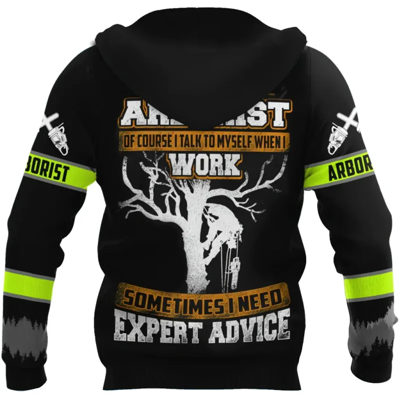 PLstar Cosmos Arborist Customized name 3D All Over Printed Fashion Men's hoodies Unisex pullover Casual Jacket Tracksuits TDD111 — image 9