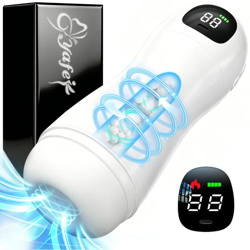 LED Automatische Vagina Cup Blowjob Maschine Echte Vagina 9 Saugen Vibrations Modi Oral Masturbatio Sex Spielzeug Für Männer — image 1