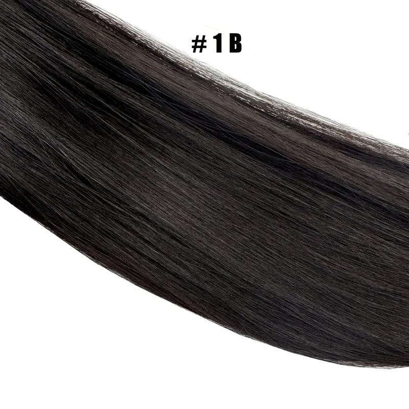 kiikiigirl Korea Popular Cotton String Twins Feathers Hair Extensions Virgin Remy Hair Pre-bonded Hair Extensions — image 9