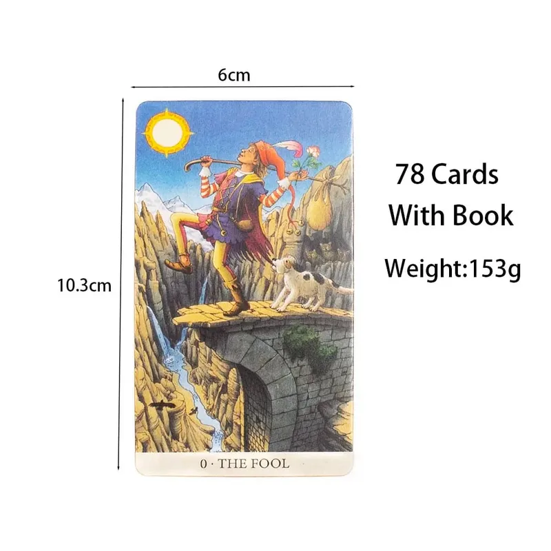 The Longest Dream Tarot Cards 78pcs Deck with Instruction Booklet Ideal for\r\n Enthusiasts and Board Game Lovers — image 5