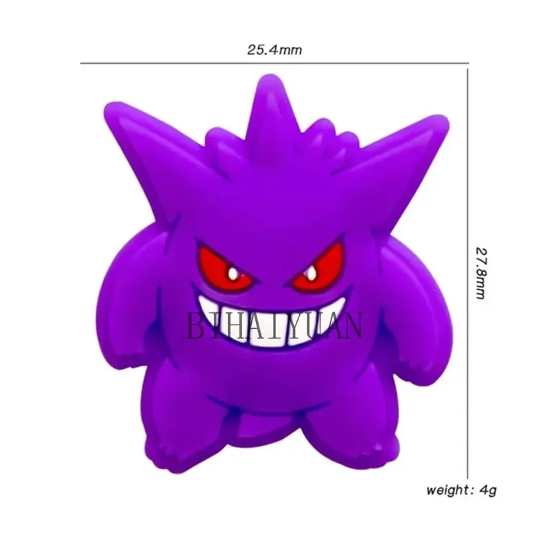 5pcs Pokemon Silicone Focal Beads for DIY Bead Pen Pacifier Chain Clips Beads Children Toys DIY Gift
