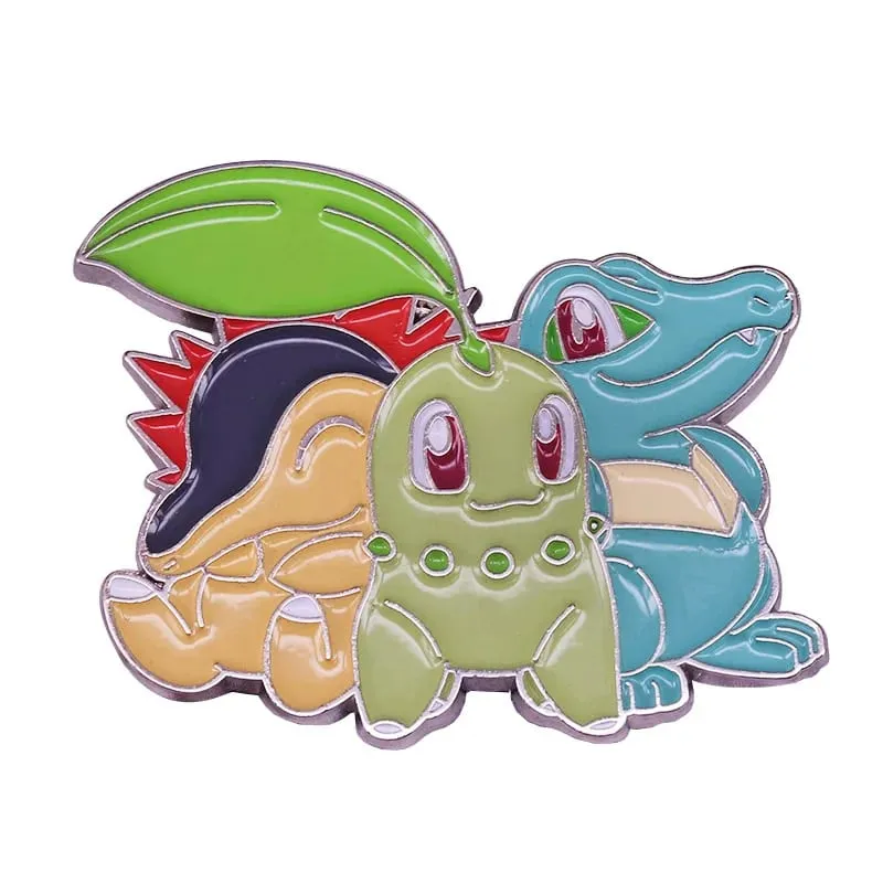 Anime Game Bulbasaur Enamel Pins Collect Pokemon Metal Cartoon Brooch Backpack Hat Bag Collar Lapel Badges Women Fashion Jewelry — image 6