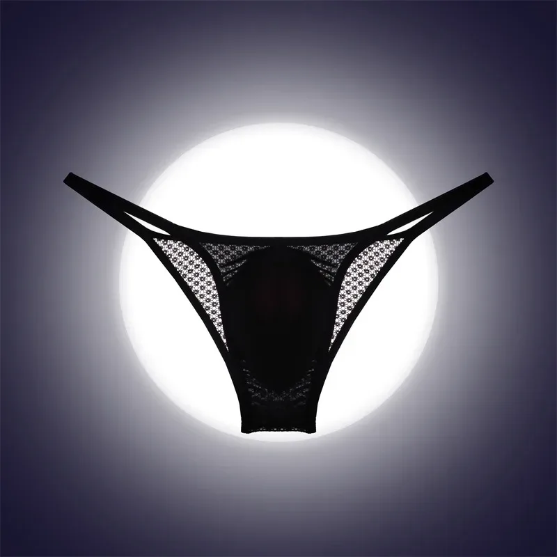 Men's Underwear Ultra Low Waisted Mini Panties Triangle Panties Ultra Thin & Silky Briefs