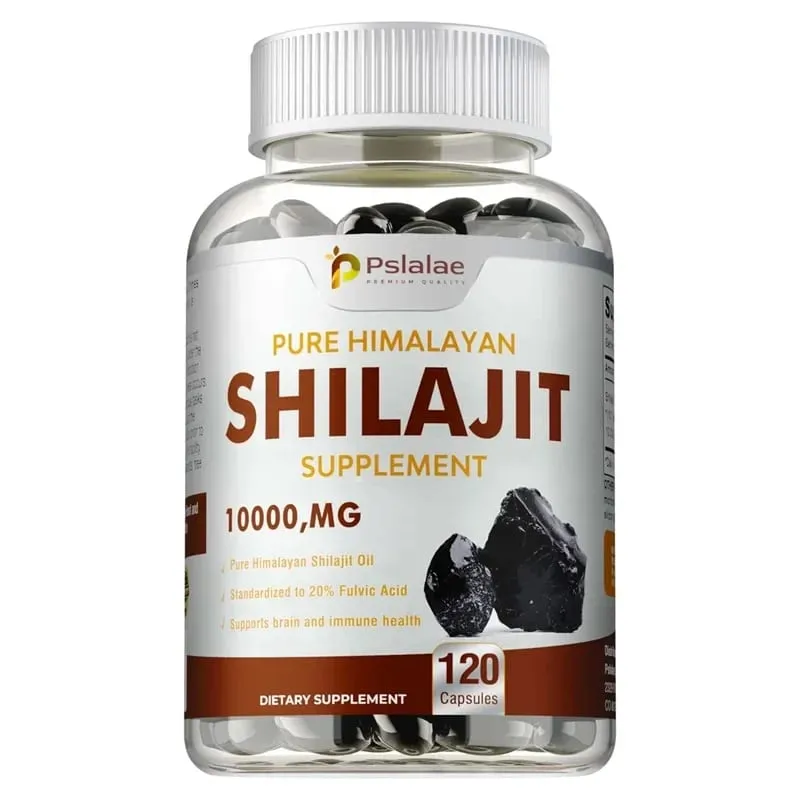 100% High Purity Shilajit Mineral Supplement - Improve Performance Relieve Stress Improve Mood Increase Male Size Non-GMO