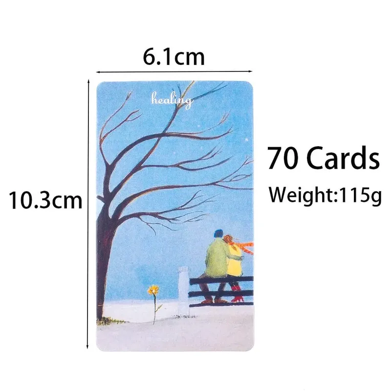 High Quality Story Cards Oracle Tarot Deck Board Games for Leisure Entertainment 78 Cards Set 10.3*6.1CM with PDF Guide — image 3