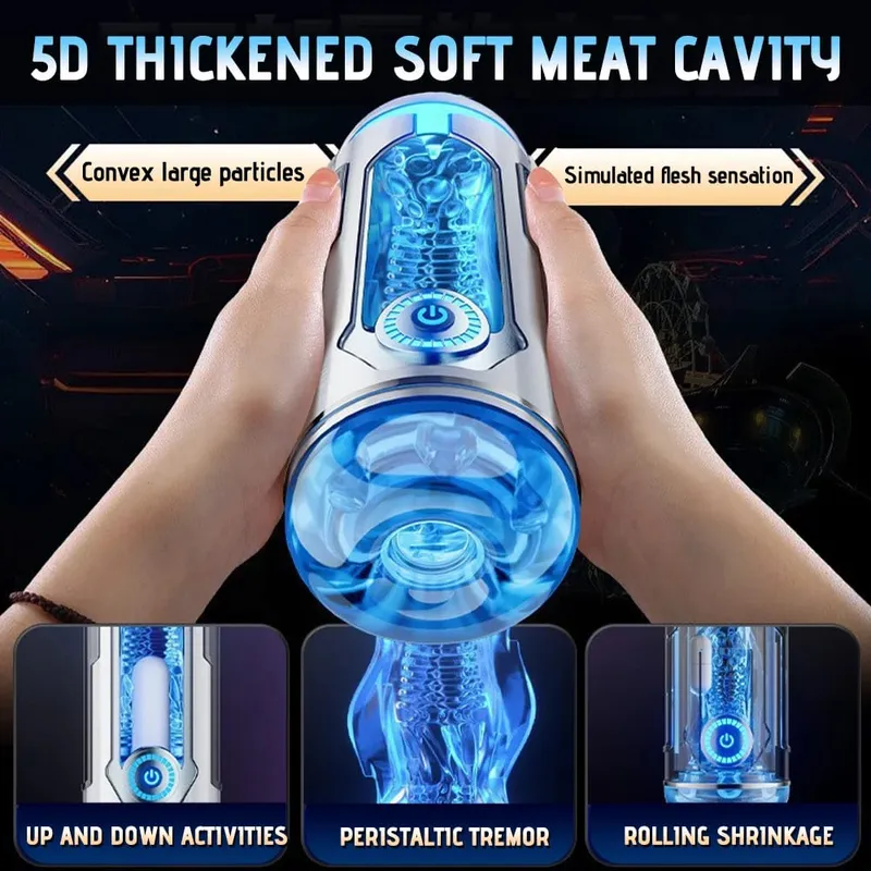 Male Masturbator Cup Pocket Pussy with Suction Mount Vaginal Penetration Penis Trainer Adults Goods for Man Sex Machine Sex Toys — image 5