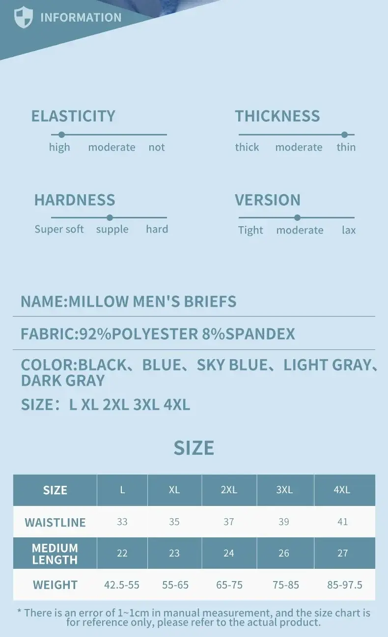 MiiOW 3 Stücke Dünne Eisseide Männer Boxershorts Graphene Antibakterielle Mann Unterwäsche Atmungsaktive Herrenhöschen Herren Boxershorts Badehose — image 8