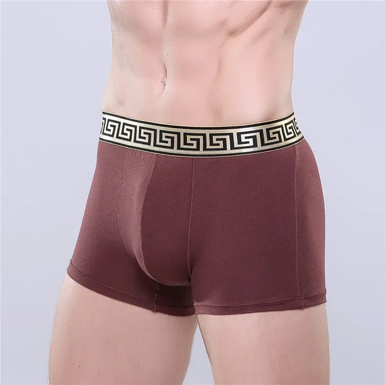 Men's Underwear Cotton Wedding Red Boxer For Men — image 20