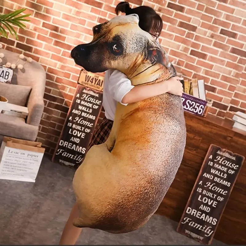 3D realistický zvířecí polštář Měkký polštář pro psy Creative Cushion Office — image 6